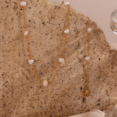 LANEY Smykke med Perledetaljer