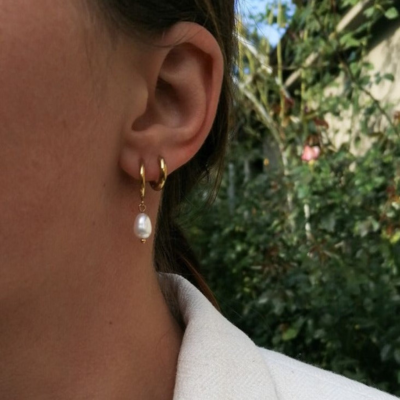 BETHANY Pearl Earrings