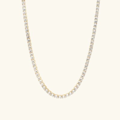 ABBY Rundt Tennis Necklace