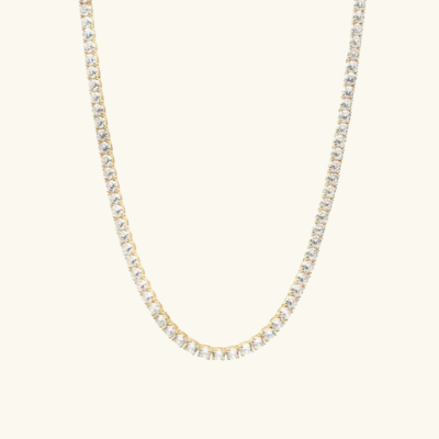 ABBY Rundt Tennis Necklace