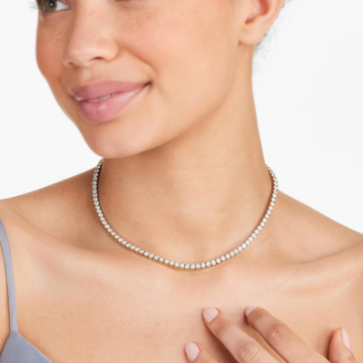ABBY Rundt Tennis Necklace
