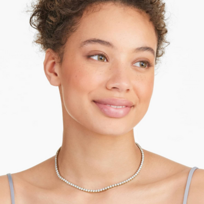 ABBY Rundt Tennis Necklace