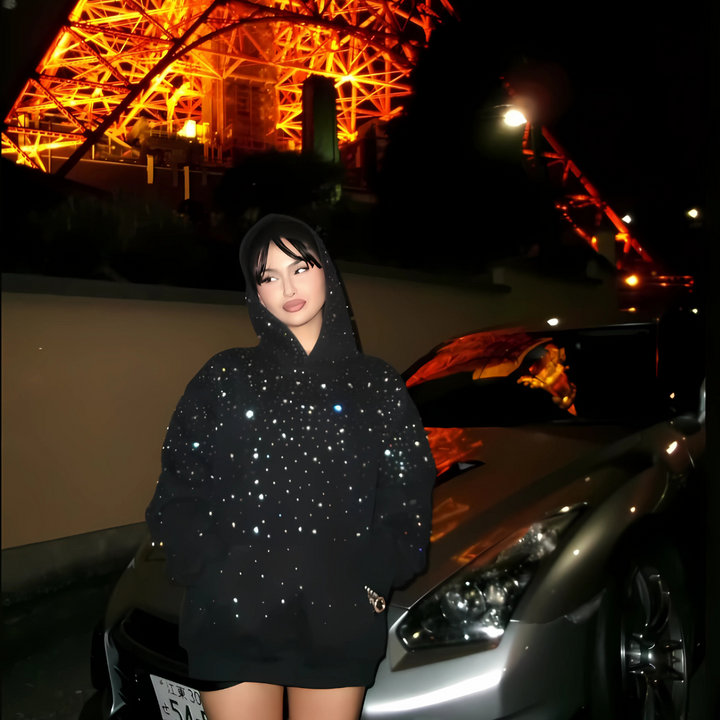 Sparkling Glitter Hoodie