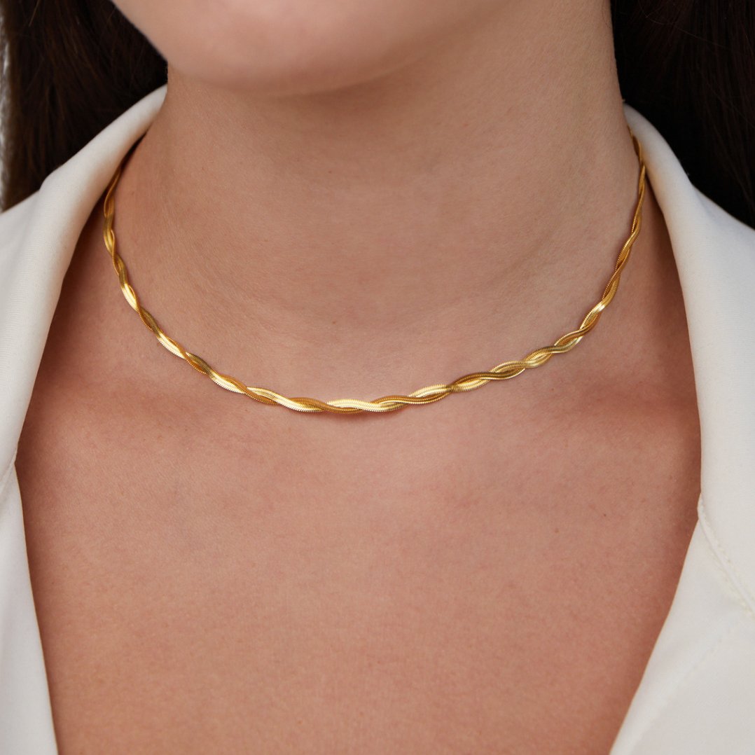Chiara Twisted Chain Necklace