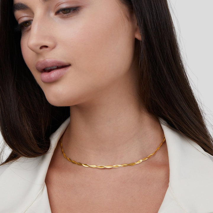 Chiara Twisted Chain Necklace