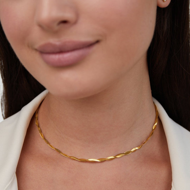 Chiara Twisted Chain Necklace