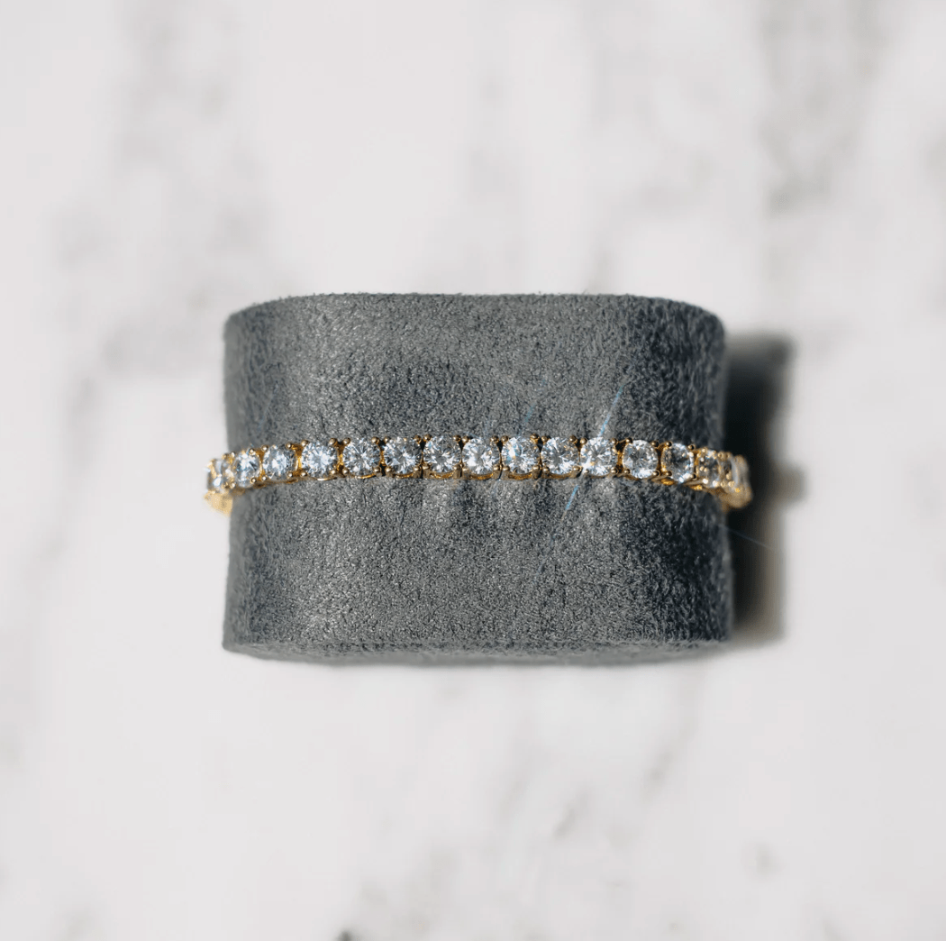 Gold Tennis Arm Band