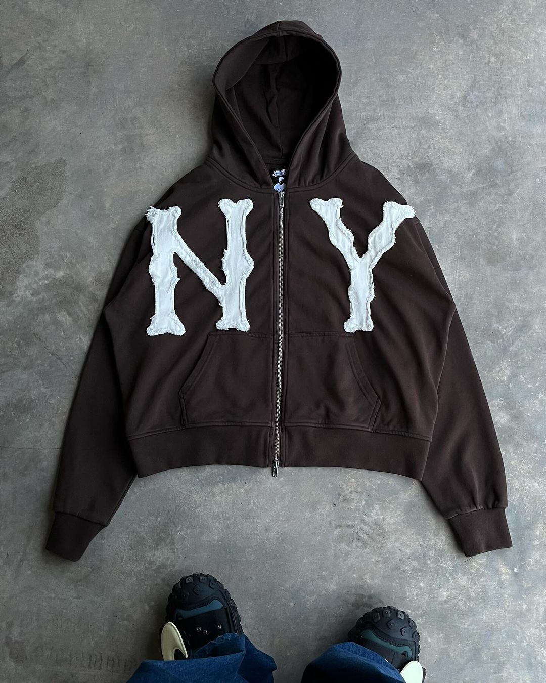 Unisex Hoodie Vest - New York Edition