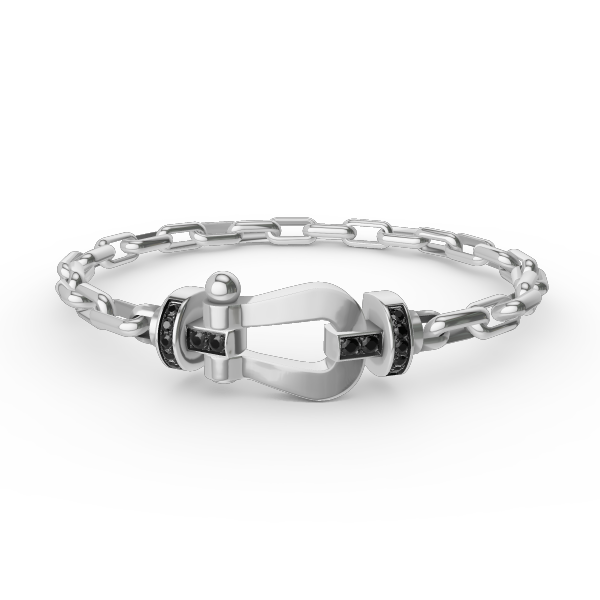 FORCE STORE HESTESKO METAL SPENNE ARMBÅND - 2 VARIANTER