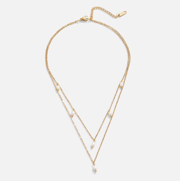 Kay Pearl Drop Long Necklace