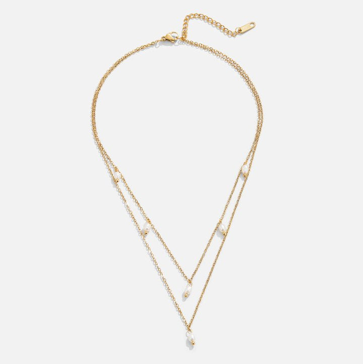 Kay Pearl Drop Long Necklace