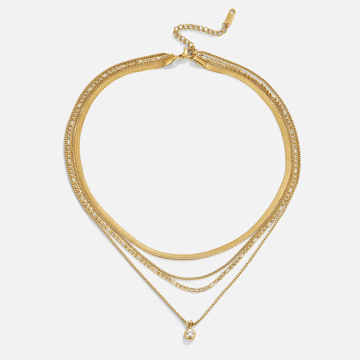 Lena Layered Gold Necklace