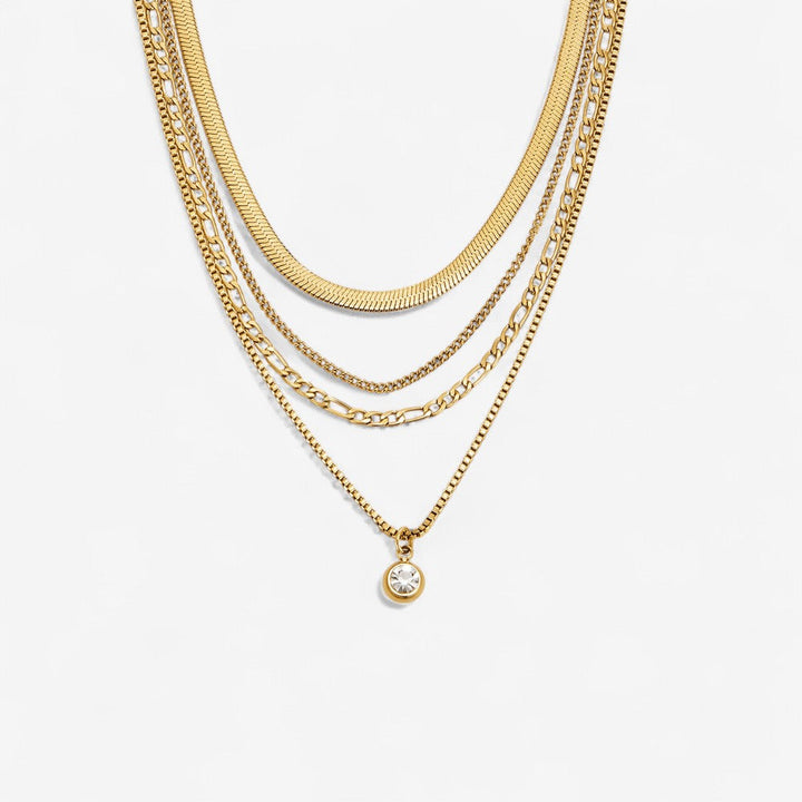 Lena Layered Gold Necklace