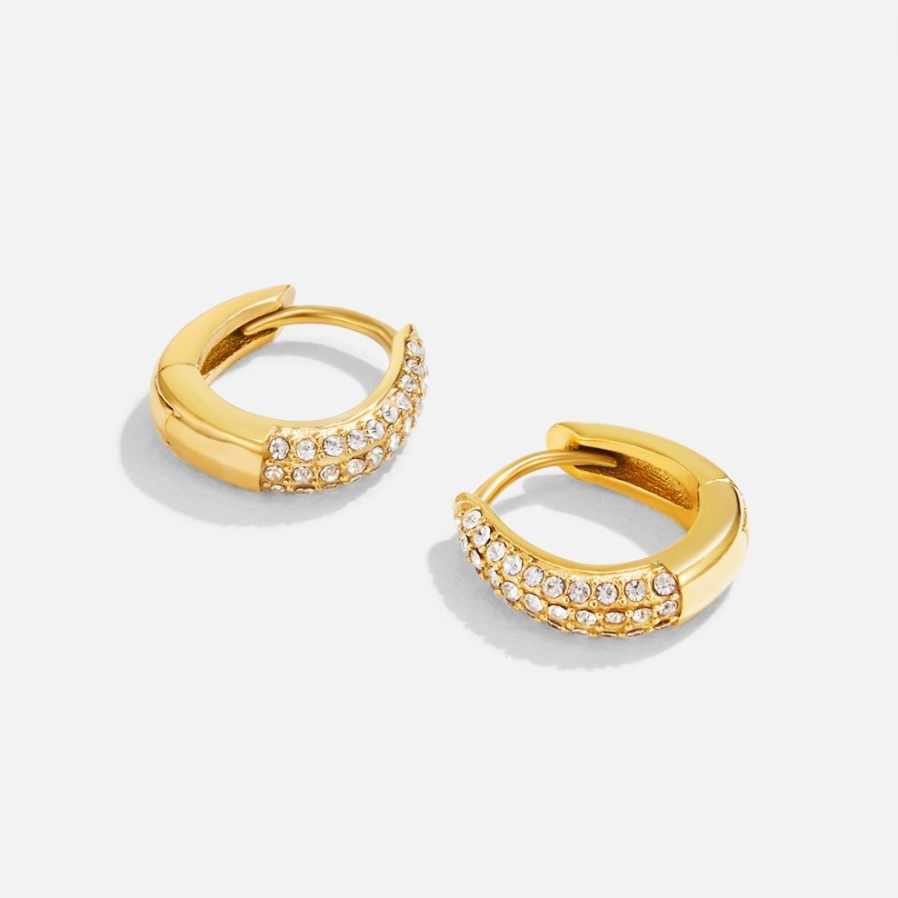 Lily Krystall Hoop Earrings