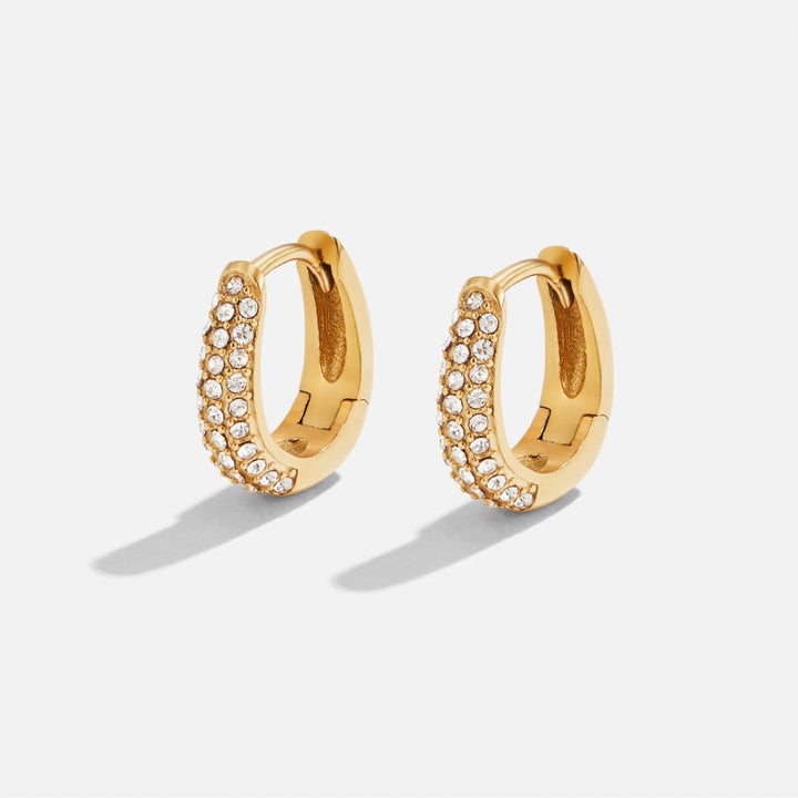 Lily Krystall Hoop Earrings