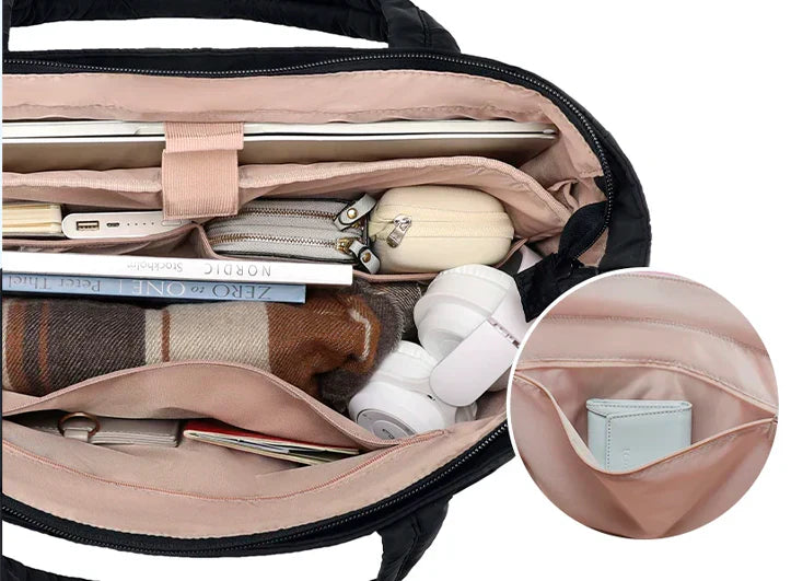 Faro Puffer Tote Bag