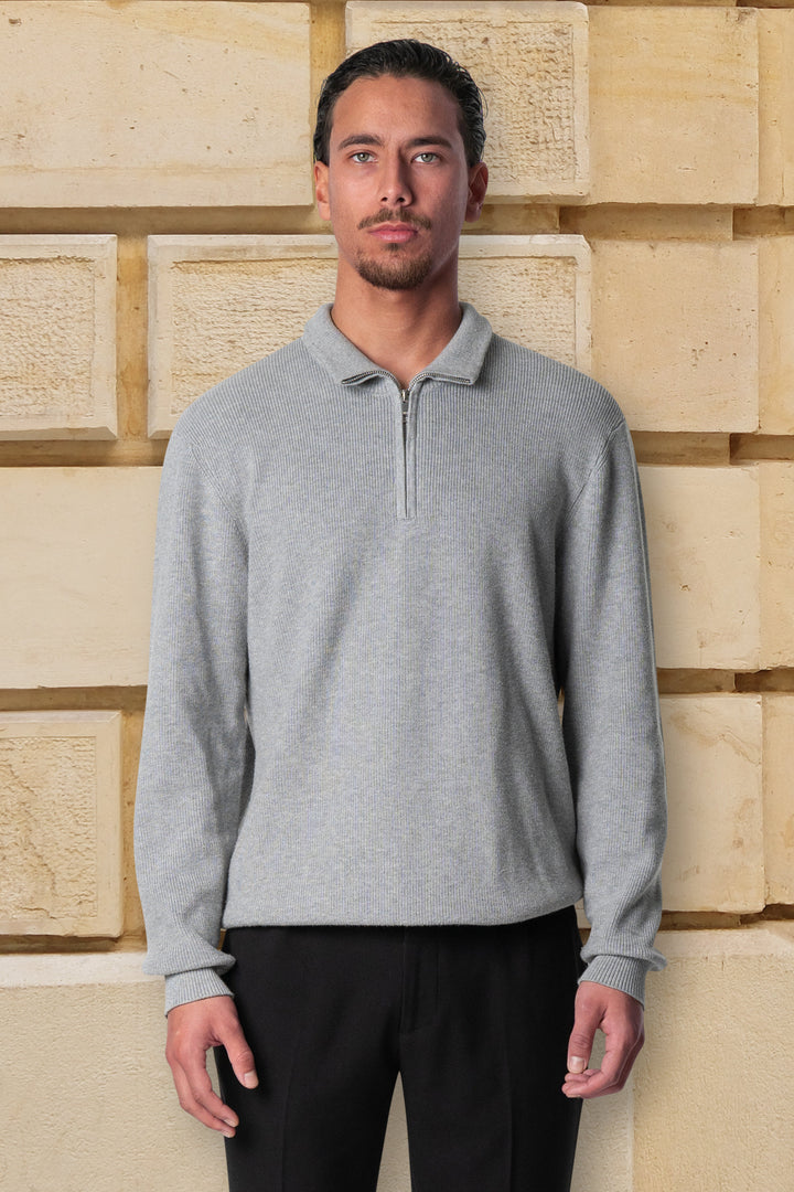Grey Melee Armada Half-Zip