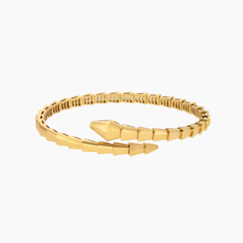 Luxurious Pavé Coil Bracelet