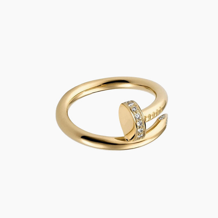 JUSTE RING 2.65MM GOLD WITH DIAMOND