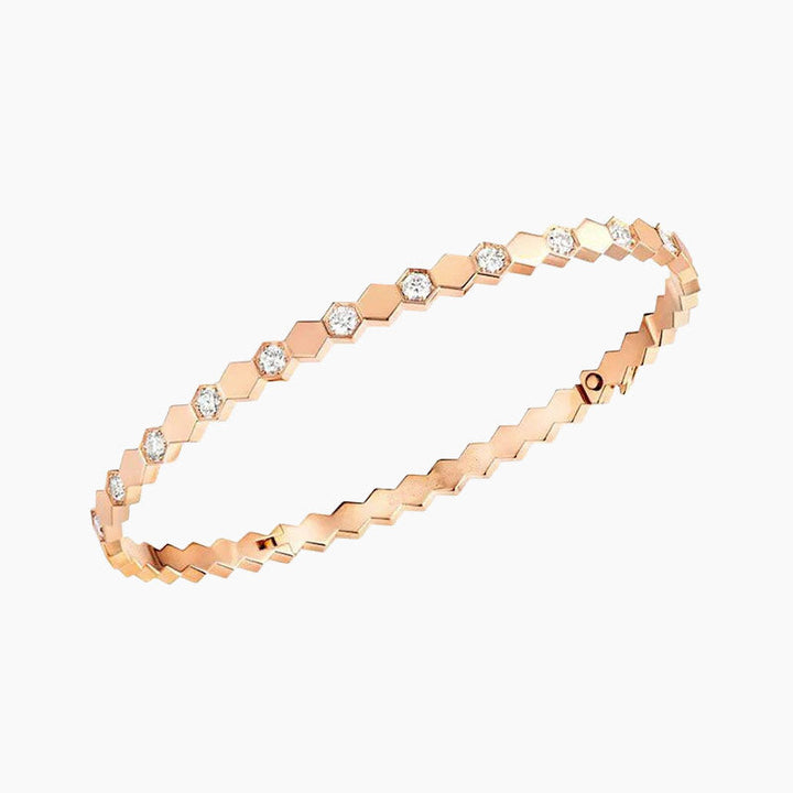 Pink Gull Diamant Armbånd fra Bee Love