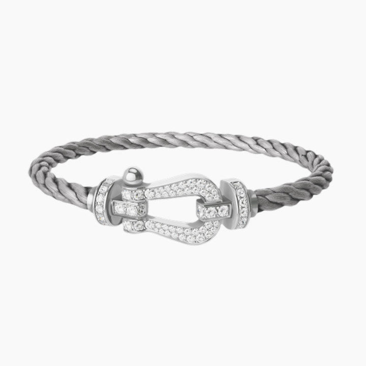 FORCE STORE HESTESKO FULL DIAMOND SILVER BRACELET