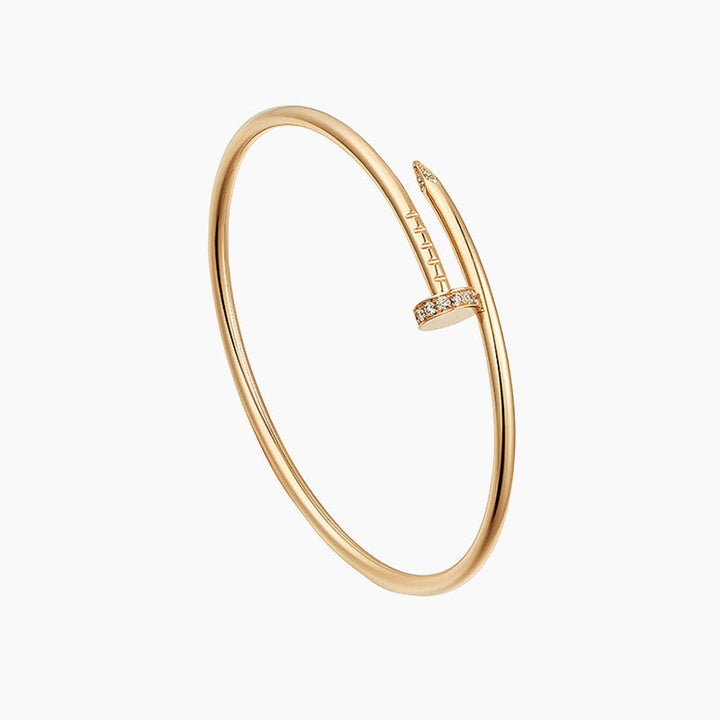 JUSTE ARMBÅND med 2.5MM DIAMANTER