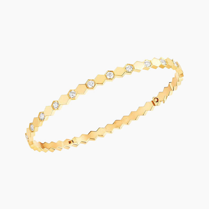 BEE LOVE GULL DIAMOND BANGLE