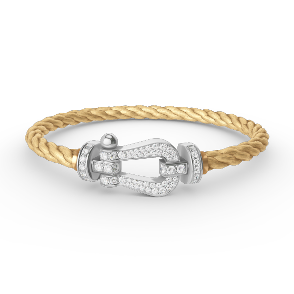 FORCE STORE HESTESKO FULL DIAMOND SILVER BRACELET